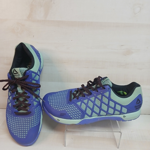 Reebok Shoes Mens 9 Purple CF74 Crossfit Performance Lifting DV5755 WORN ONCE - Picture 1 of 12